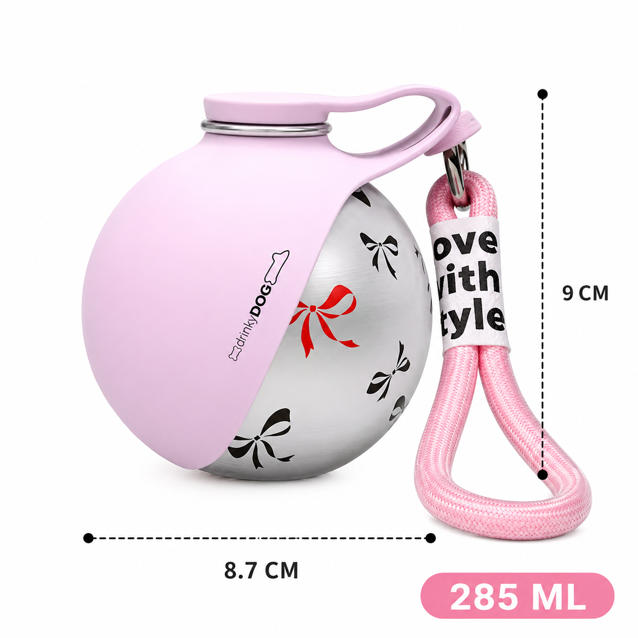 DrinkyDog™ | Borraccia Portatile 2 in 1 per Cani