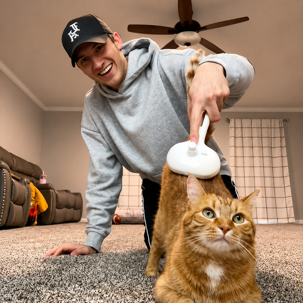 SilkPaw™ | Spazzola a Vapore 3 in 1 per Cani e Gatti