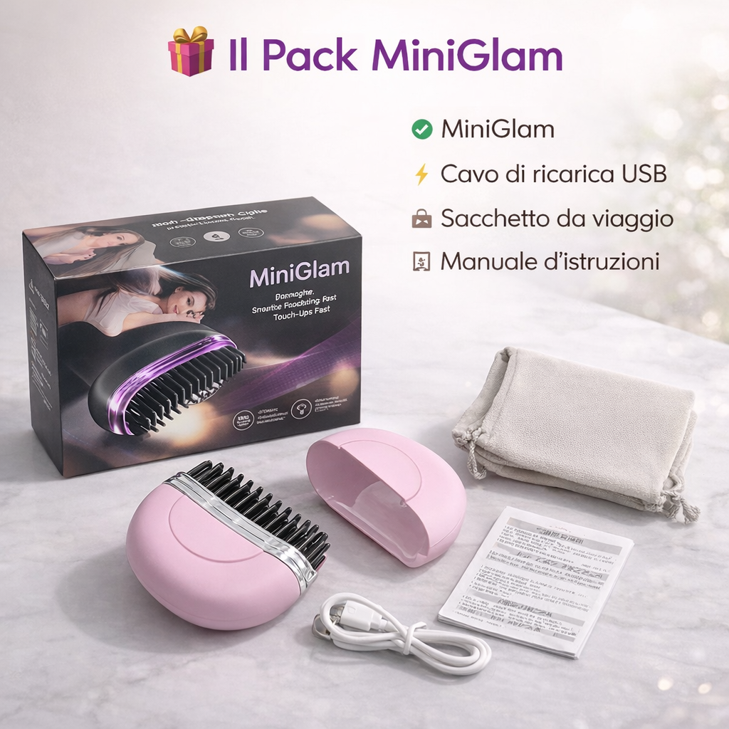 MiniGlam™ - Spazzola Portatile