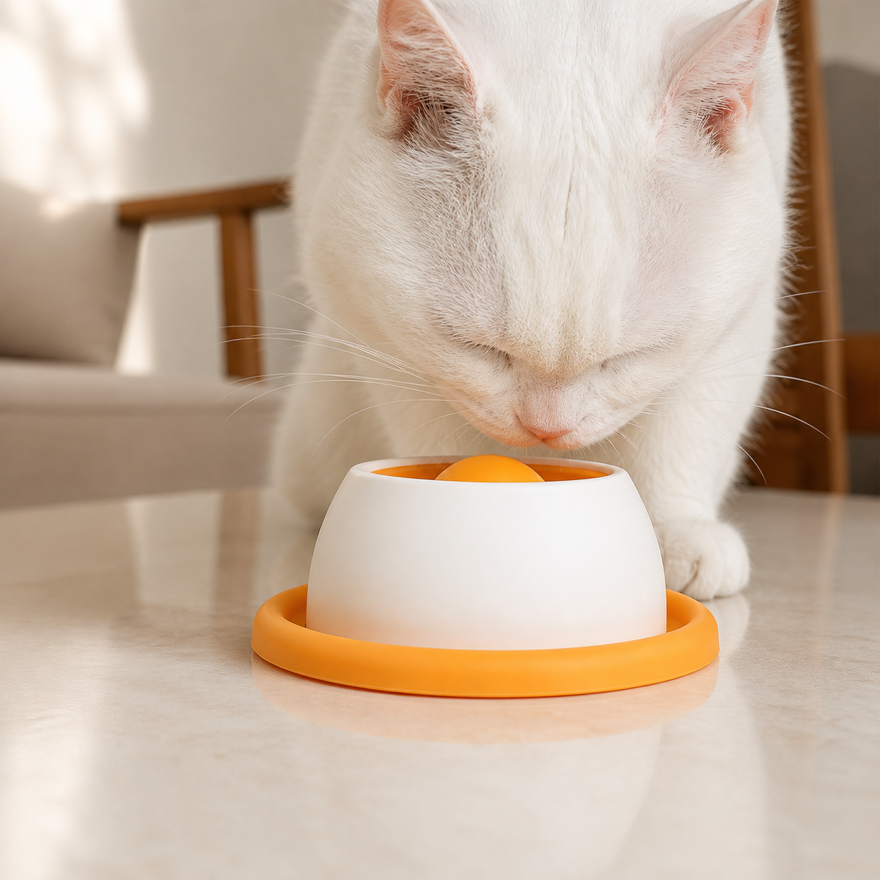 LickyBowl™ | Ciotola Interattiva Anti-Noia per Cani e Gatti