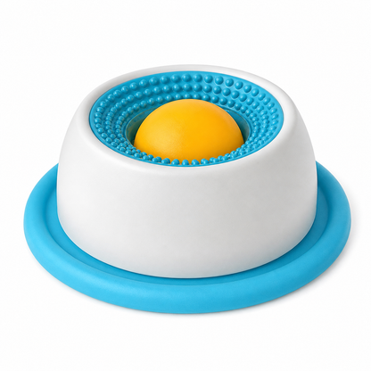 LickyBowl™ | Ciotola Interattiva Anti-Noia per Cani e Gatti